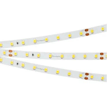 Светодиодная лента RT 2-5000-50m 24V Warm3500 (2835, 80 LED/m, LUX, 6 Вт/м, IP20) Arlight 028528