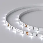 Светодиодная лента RT-A60-5mm 12V Cool 8K (4.8W/m, IP20, 2835, 5m, узкая) Arlight 028610(2)