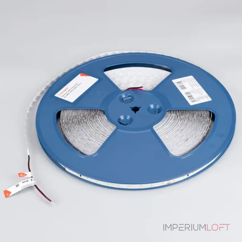 Светодиодная лента IC-A60-10mm 24V Warm2400 (4.6W/m, IP20, 2835, 30m, 4.6 Вт/м, IP20) Arlight 028627(2)