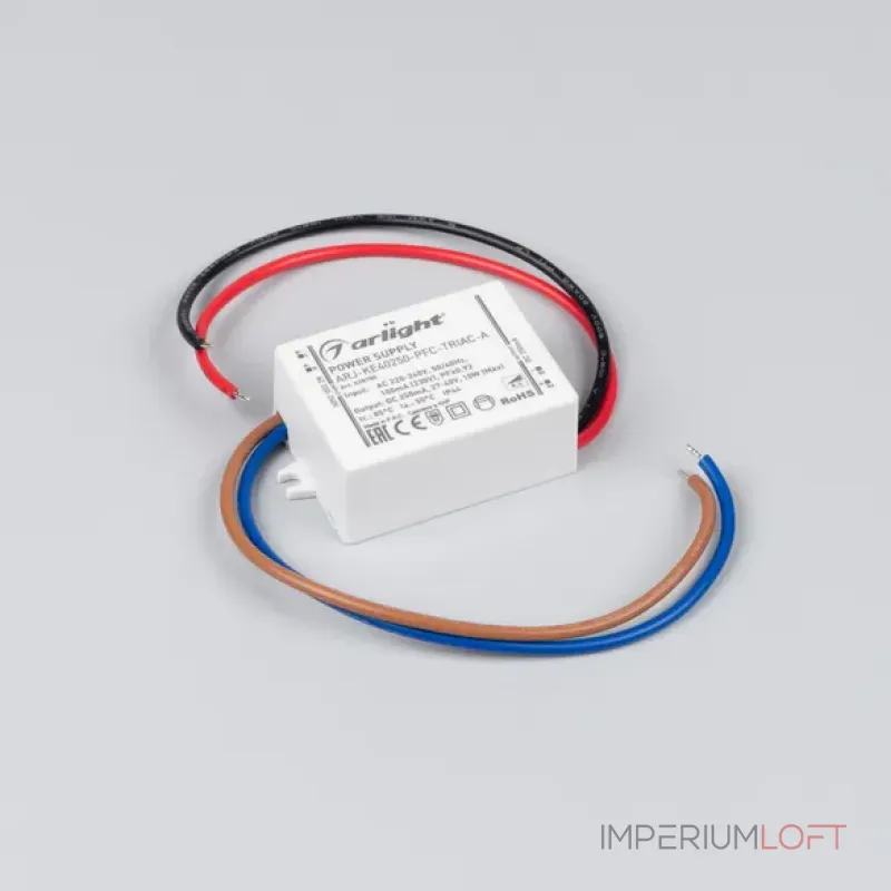 Блок питания ARJ-KE40250-PFC-TRIAC-A (10W, 250mA, IP44) Arlight 028780 Блок питания ARJ-KE40250-PFC-TRIAC-A (10W, 250mA, IP44) Arlight 028780