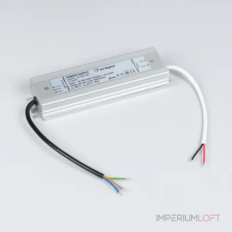 Блок питания ARPV-24100-B1 (24V, 4,2A, 100W, IP67) Arlight 028788 Блок питания ARPV-24100-B1 (24V, 4,2A, 100W, IP67) Arlight 028788