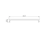 Рассеиватель матовый для KLUS-POWER-W50-F Arlight 028933