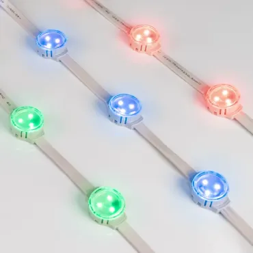 Модуль управляемый SOLEX-SPI-3535-3-12V RGB 120deg (D30x16mm, 0.75W, IP67) Arlight SOLEX 29240 Модуль управляемый SOLEX-SPI-3535-3-12V RGB 120deg (D30x16mm, 0.75W, IP67) Arlight SOLEX 29240