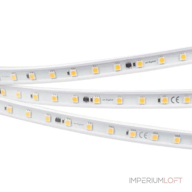 Светодиодная лента герметичная 8W/m IP65 5060 10m Arlight 029402(2) (цена за метр лот от 10 м)