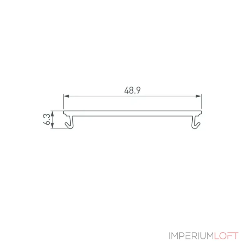 Рассеиватель SL-SEAMLESS-10m OPAL Arlight FLEX 029439