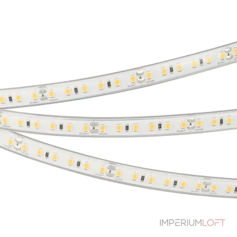 Светодиодная лента герметичная RTW-PU-A120-10.5mm 24V Day4500 (16.8W/m, IP68, Wire 2m, 5m) Arlight 029514(3)
