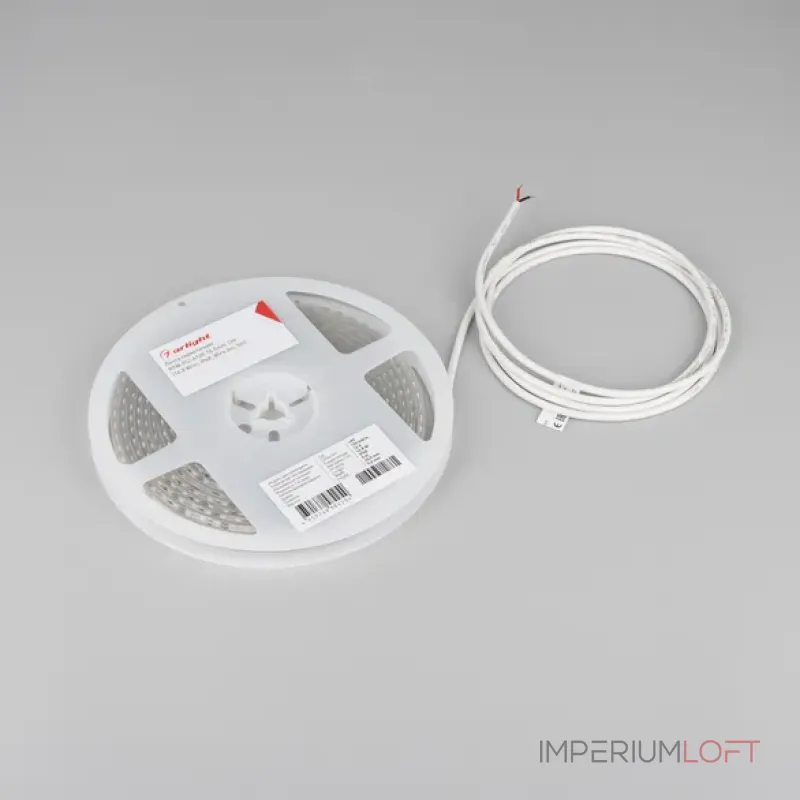 Светодиодная лента герметичная RTW-PU-A120-10.5mm 12V Cool 8K (16.8W/m, IP68, Wire 2m, 5m) Arlight 029595(3)