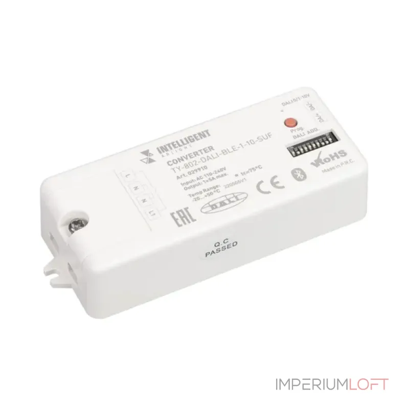 Конвертер TY-802-DALI-BLE-1-10-SUF (230V, 10A, DALI, 0-10V) Arlight 29910 Конвертер TY-802-DALI-BLE-1-10-SUF (230V, 10A, DALI, 0-10V) Arlight 29910
