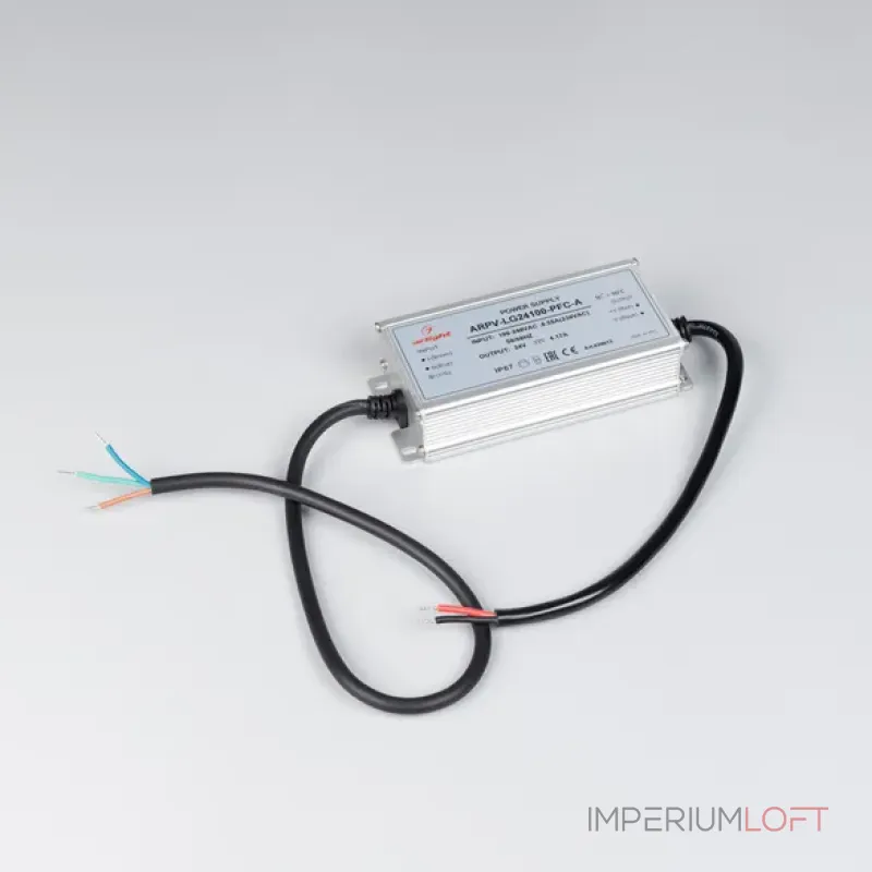 Блок питания ARPV-LG24100-PFC-A (24V, 4.17A, 100W, IP67) Arlight 030013