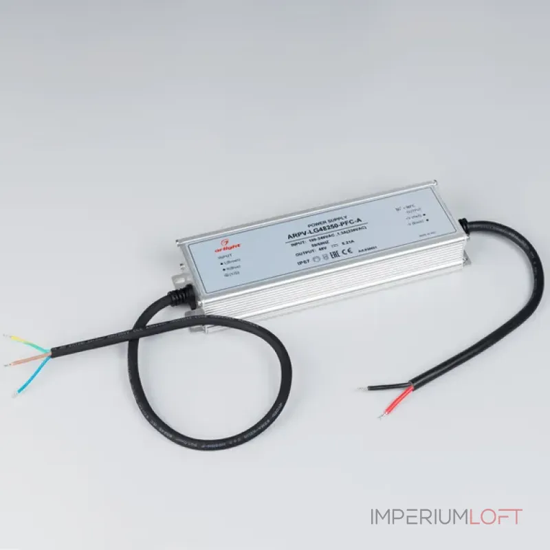 Arlight Блок питания ARPV-LG48250-PFC-A 48В 5.21A 250Вт IP67 030021 Arlight Блок питания ARPV-LG48250-PFC-A 48В 5.21A 250Вт IP67 030021
