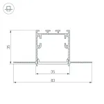 Коннектор SL-LINIA32-FANTOM внешний Arlight 030096