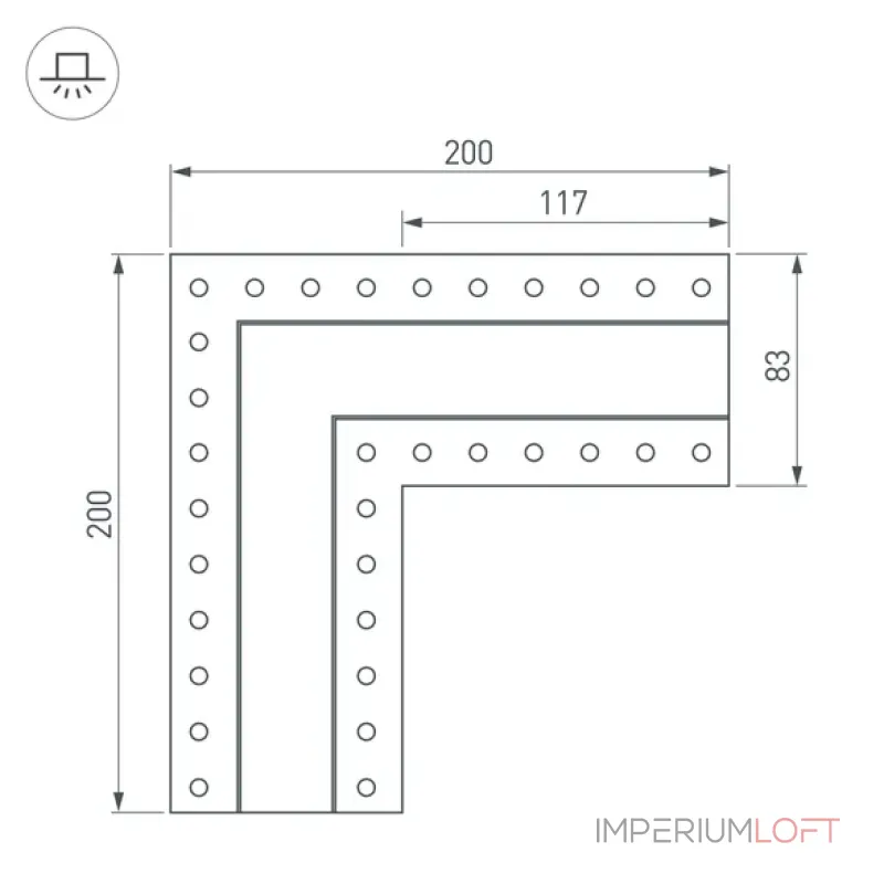 Коннектор SL-LINIA32-FANTOM Arlight 030097