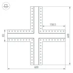 Крестовина SL-LINIA32-FANTOM Arlight 030099