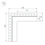 Коннектор SL-LINIA32-FANTOM-EDGE внешний Arlight 030101