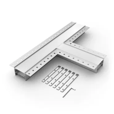 Т-образный угол в сборе со скрытым фланцем для профилей SL-LINIA45-FANTOM Arlight SL-LINIA 30107