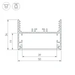 Т-образный коннектор SL-LINE-5035 Arlight 030117