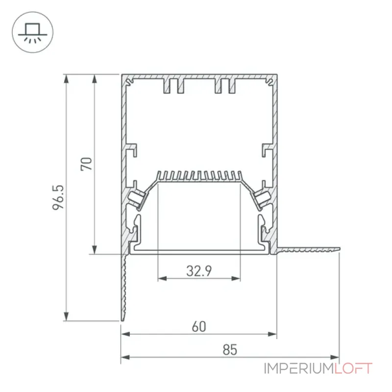 Коннектор SL-LINIA55-FANTOM-EDGE внешний Arlight 030137 Коннектор SL-LINIA55-FANTOM-EDGE внешний Arlight 030137