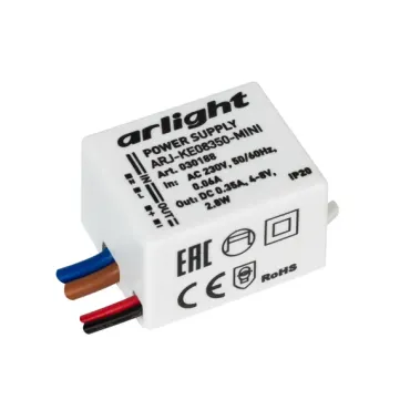 Arlight Блок питания ARJ-KE08350-MINI 2.8Вт 350mA IP20 030188