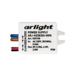 Блок питания ARJ-KE08350-MINI (2.8W, 350mA, IP20) Arlight 030188