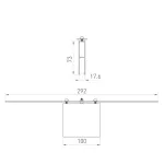 Коннектор прямой ALT-LINEAIR-FLAT-CON-I-2094 (ANOD) (IP20) Arlight 030293