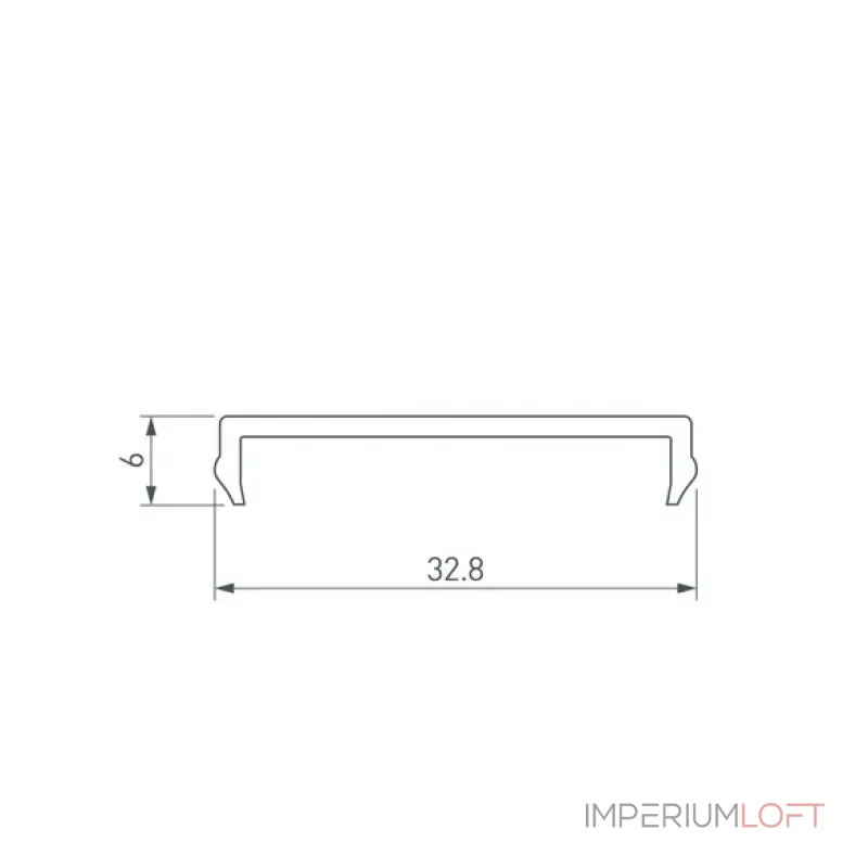 Рассеиватель SL-W33-2000 OPAL-PM BLACK Arlight 030510 Рассеиватель SL-W33-2000 OPAL-PM BLACK Arlight 030510