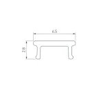 Рассеиватель SL-W7-2000 OPAL-PM BLACK  Arlight 030515
