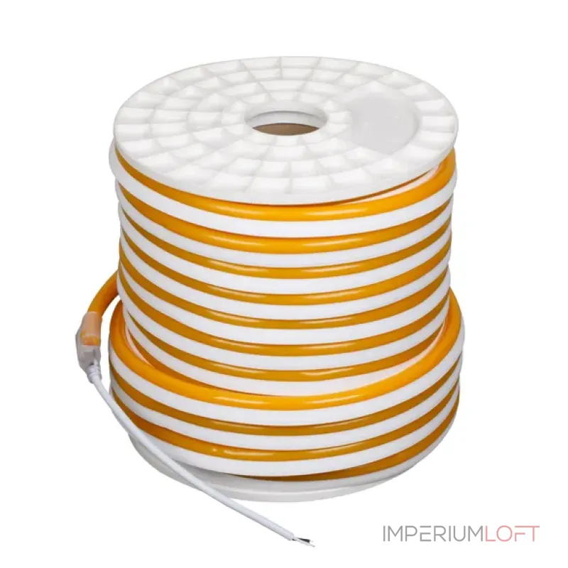 Гибкий неон ARL-NEON-2615YH-SIDE 24V Yellow (8 Вт/м, IP65) Arlight 030870 Гибкий неон ARL-NEON-2615YH-SIDE 24V Yellow (8 Вт/м, IP65) Arlight 030870