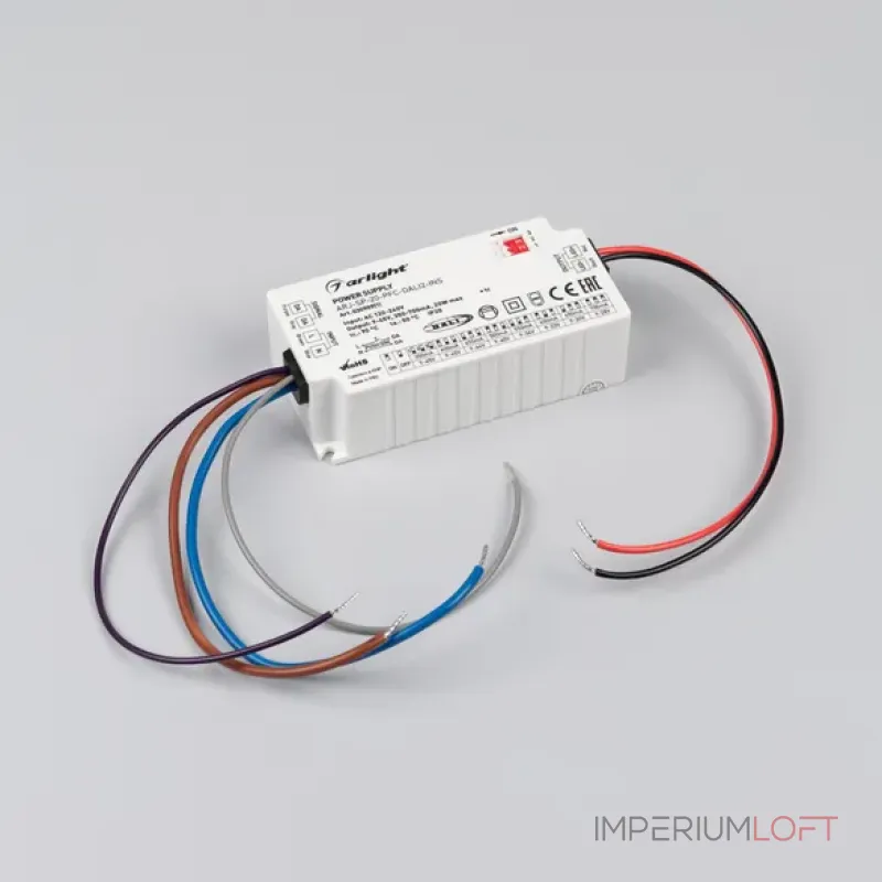 Блок питания ARJ-SP-20-PFC-DALI2-INS (20W, 9-45V, 0.35-0.7A, IP20) Arlight 030909(1) Блок питания ARJ-SP-20-PFC-DALI2-INS (20W, 9-45V, 0.35-0.7A, IP20) Arlight 030909(1)