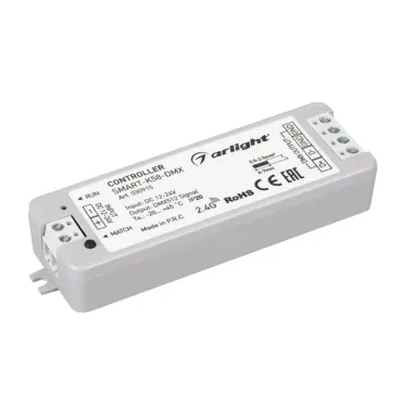 Arlight Контроллер SMART-K58-DMX 12-24В 2.4G IP20 030915