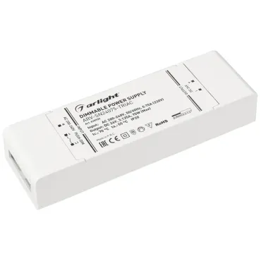 Блок питания ARV-SN24075-TRIAC (24V, 3.125A, 75W, IP20) Arlight 030935