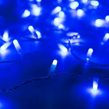 Светодиодная гирлянда ARD-STRING-CLASSIC-10000-BLUE-100LED-MILK-FLASH Blue (230V, 7W, Ardecoled, IP65) Arlight 031199
