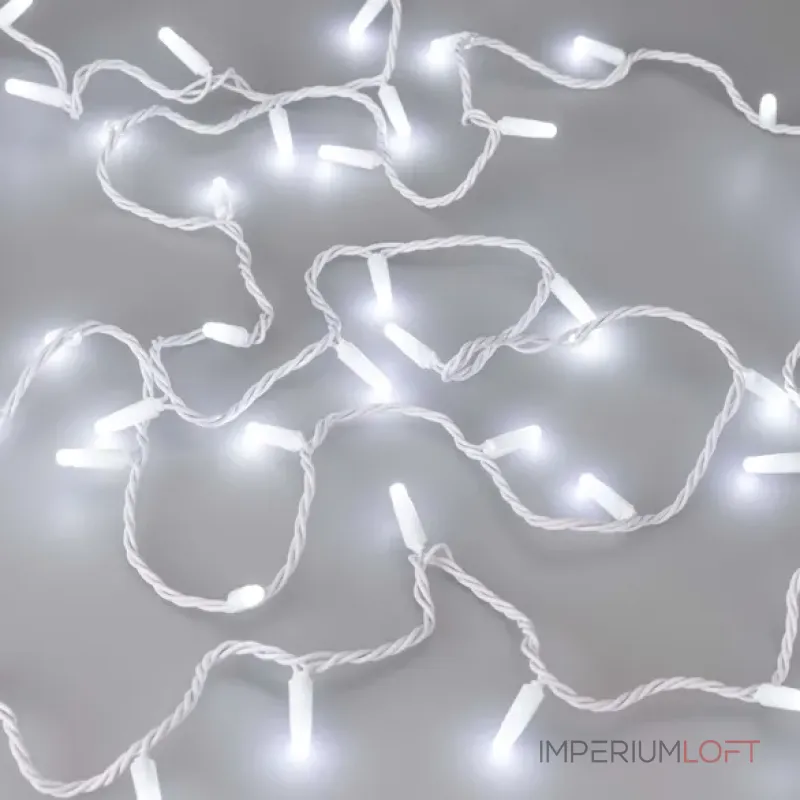 Светодиодная гирлянда ARD-STRING-CLASSIC-10000-WHITE-100LED-MILK-STD White (230V, 7W, Ardecoled, IP65) Arlight 031202