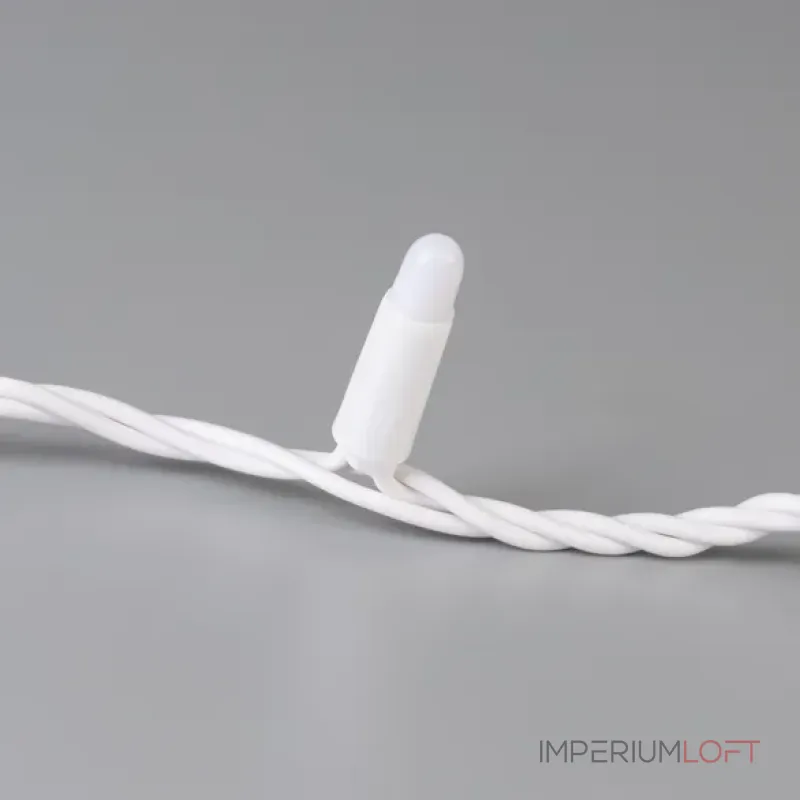 Светодиодная гирлянда ARD-STRING-CLASSIC-10000-WHITE-100LED-MILK-FLASH Warm (230V, 7W, Ardecoled, IP65) Arlight 031205