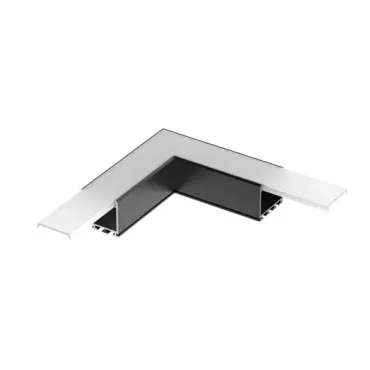 Угол для профилей PLS-LOCK-H25 с экраном PLS-LOCK-H25-L90 BLACK Arlight PLS-LOCK 31268