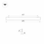 Подвесной светильник Arlight LINEAIR FLAT 31470