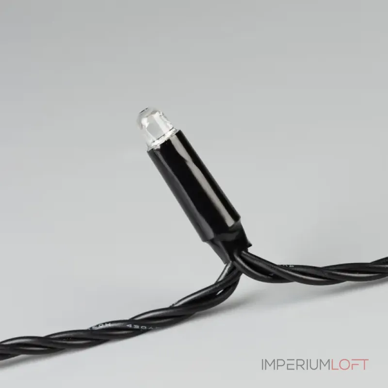Светодиодная гирлянда ARD-STRING-CLASSIC-6000-BLACK-40LED-LIVE RGB-SPI (12V, 26W, Ardecoled, IP65) Arlight 031519