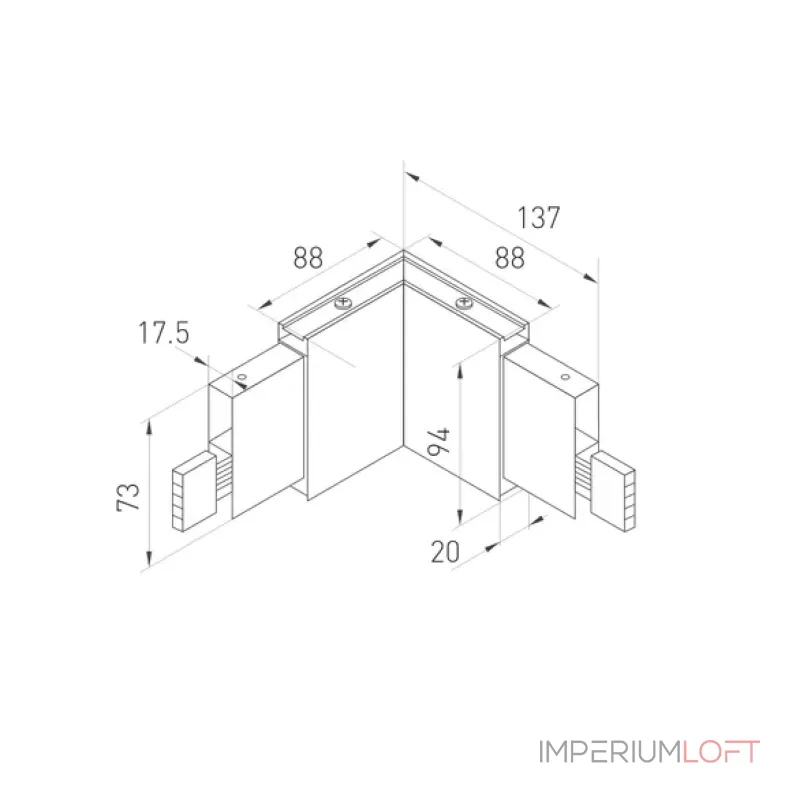 Подвесной светильник Arlight LINEAIR FLAT 31531