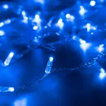 Светодиодная гирлянда ARD-STRING-CLASSIC-1000-CLEAR-100LED-PULSE Blue (230V, 7W, Ardecoled, IP65) Arlight 031641
