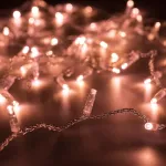 Светодиодная гирлянда ARD-STRING-CLASSIC-1000-CLEAR-100LED-PULSE Rose Gold (230V, 7W, Ardecoled, IP65) Arlight 031643
