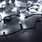 Светодиодная гирлянда ARD-STRING-CLASSIC-1000-BLACK-100LED-PULSE White (230V, 7W, Ardecoled, IP65) Arlight 031651