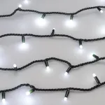 Светодиодная гирлянда ARD-STRING-PRO-1000-GREEN-100LED-MILK-PULSE White (230V, 7W, Ardecoled, IP65) Arlight 031664