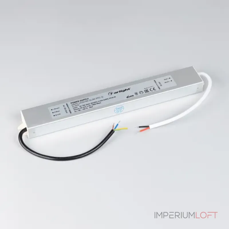 Блок питания ARPV-LG24100-SLIM-PFC-D (24V, 4.2A, 100W, IP67) Arlight 031722