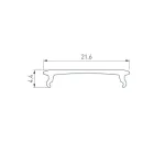 Рассеиватель для профиля SL-COMFORT-2542-2000 BLACK Arlight SL-COMFORT 31734