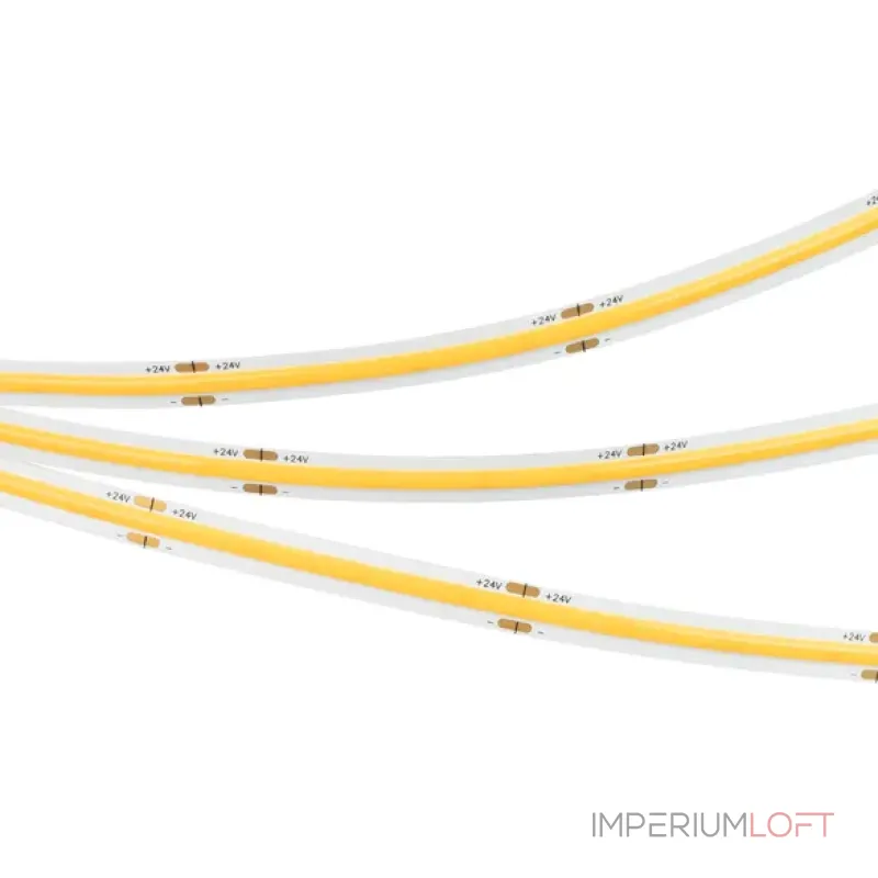 Светодиодная лента COB-X378-8mm 24V White6000 (11W/m, IP20, 5m) Arlight 031885(3)