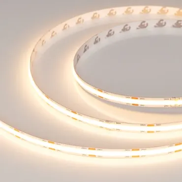 Светодиодная лента герметичная COB-NANO-X544-8mm 24V Warm2700 (11.5W/m, IP65, CSP, 5m) Arlight 031903(2) Светодиодная лента герметичная COB-NANO-X544-8mm 24V Warm2700 (11.5W/m, IP65, CSP, 5m) Arlight 031903(2)