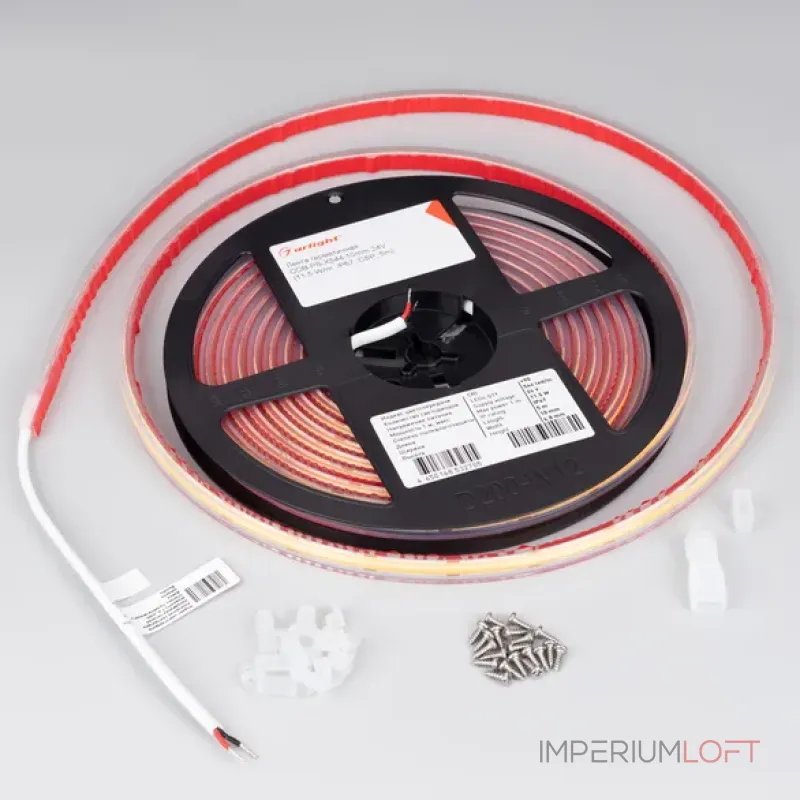 Светодиодная лента герметичная COB-PS-X544-10mm 24V White6000 (11.5W/m, IP67, CSP, 5m) Arlight 031907(2)