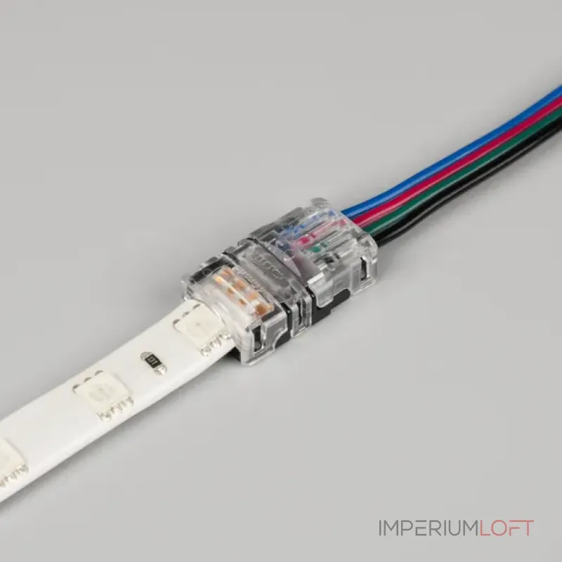 Коннектор HIP-GERM-RGB-10-4pin-STW (IP55) Arlight 031997 Коннектор HIP-GERM-RGB-10-4pin-STW (IP55) Arlight 031997
