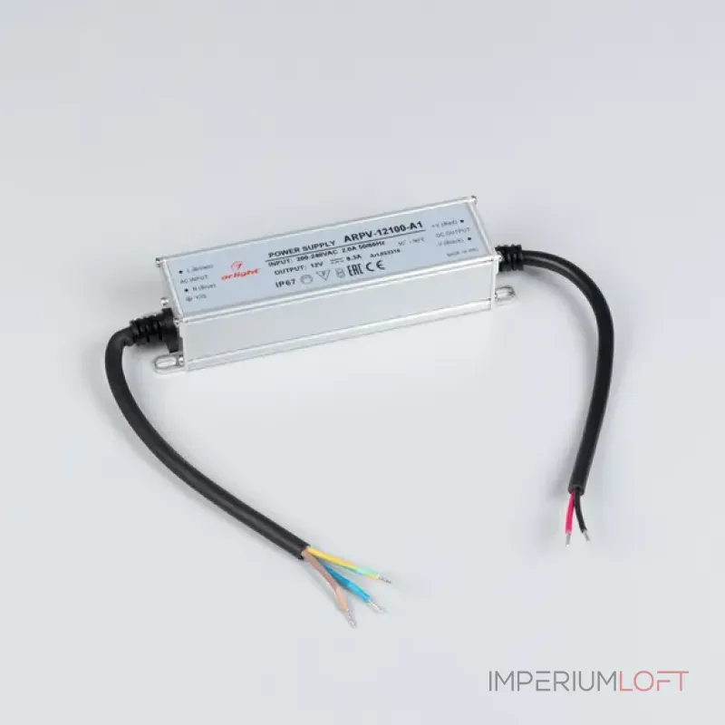 Блок питания ARPV-12100-A1 (12V, 8.3A, 100W, IP67) Arlight 032316