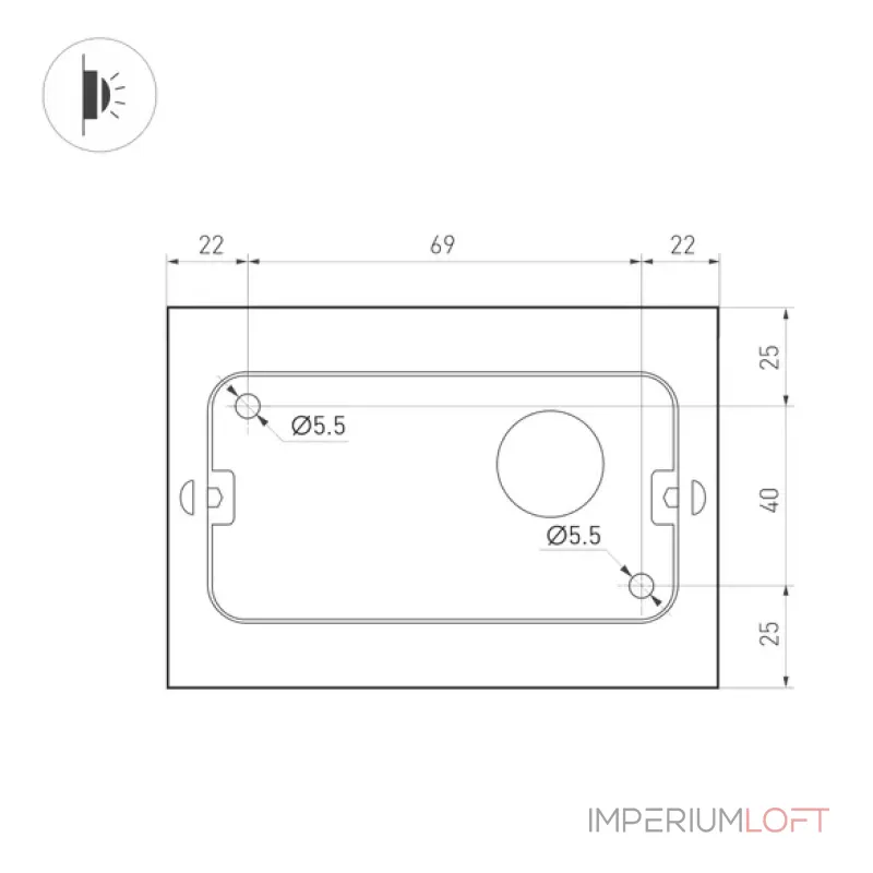 Уличный настенный светильник Arlight FLAT 32411 Уличный настенный светильник Arlight FLAT 32411