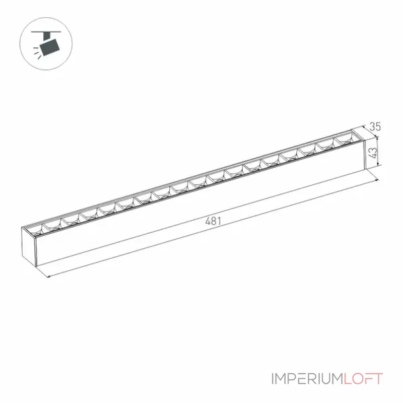 Трековый светильник Arlight MAG 45 LASER 32648 Трековый светильник Arlight MAG 45 LASER 32648